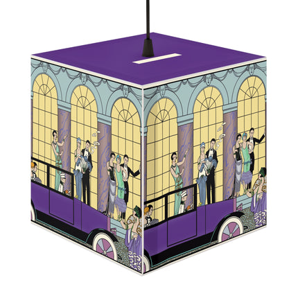 Au Revoir by George Barbier Light Cube Lamp