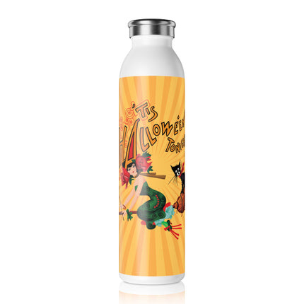 The Bewitching Ride Slim Water Bottle