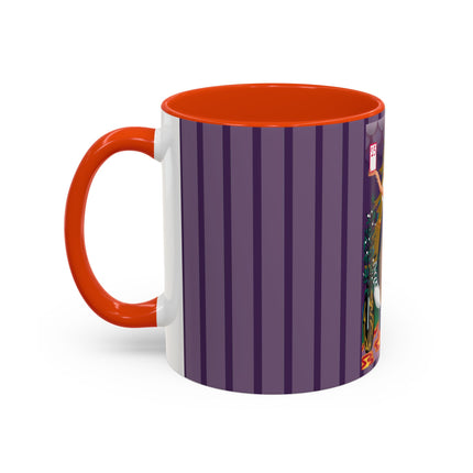 Countdown to Christmas Elegance Colorful Mugs (11oz, 15oz)