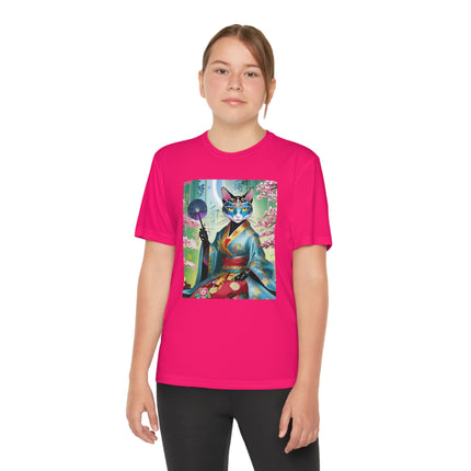 Cyberpunk Geisha Youth Competitor Tee