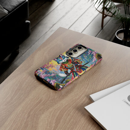 Cyberpunk Samurai Phone Cases