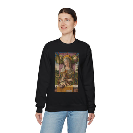 Madonna and Child by Carlo Crivelli Heavy Blend™ Crewneck Sweatshirt