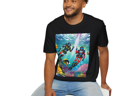 FBI Robot Dive Team Softstyle T-Shirt