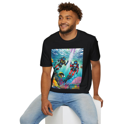 FBI Robot Dive Team Softstyle T-Shirt