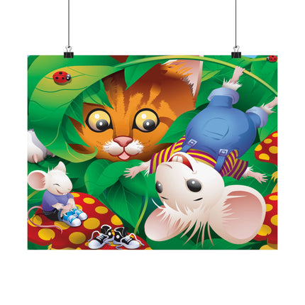 Whimsical Adventure Premium Matte horizontal posters