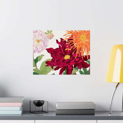 Dahlia by Tanigami Kônan Premium Matte horizontal posters