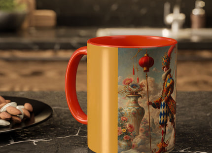 The Ornamental Jester Colorful Mugs (11oz, 15oz)