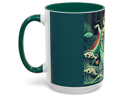 Mermaid Queen Rising from the Deep Colorful Mugs (11oz, 15oz)