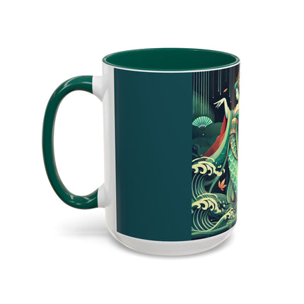 Mermaid Queen Rising from the Deep Colorful Mugs (11oz, 15oz)