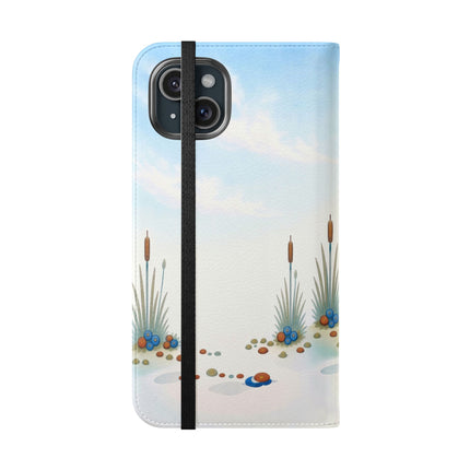 🧚🦋 The Jeweled Wing Fairy Flip Case – Art Deco Fairy Fantasy