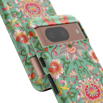 Colorful Floral Pattern by Owen Jones Phone Cases
