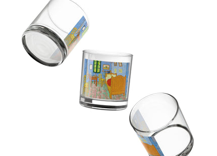 The Bedroom by Vincent Van Gogh Rocks Glass, 10oz
