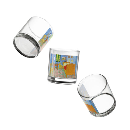 The Bedroom by Vincent Van Gogh Rocks Glass, 10oz