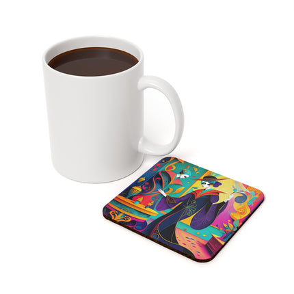 Phantoms of Elegance Cork Back Coaster