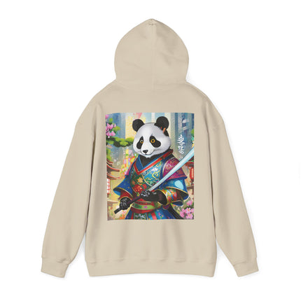 Cyberpunk Samurai Panda – Heavy Blend™ Hooded Sweatshirt