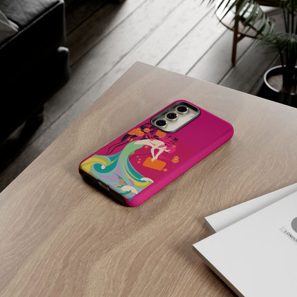 Mermaid Dive Phone Case – Vibrant Waves & Playful Elegance