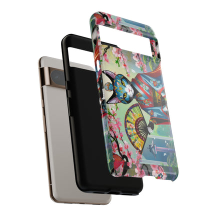 Cyberpunk Geisha Phone Cases