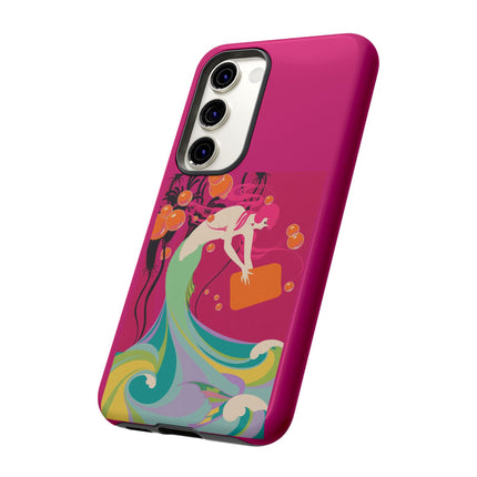 Mermaid Dive Phone Case – Vibrant Waves & Playful Elegance