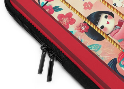 Geisha Kitten's Enchanted Carousel Laptop Sleeve