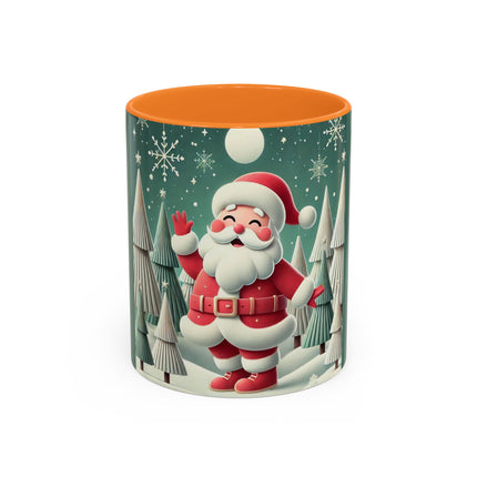 Santa's Joyful Night Colorful Mugs (11oz, 15oz)