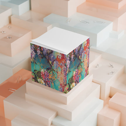 Golden Wisteria Symphony Note Cube