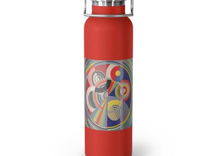 Rythme No. 1 by Robert Delaunay Copper Vacuum Insulated Bottle, 22oz