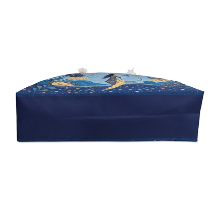 🌼🦋 The Enchanted Butterfly Garden Promenade Weekender Bag – Art Deco Floral Whimsy