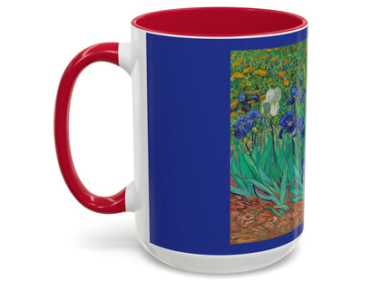 Irises by Vincent Van Gogh Colorful Mugs (11oz, 15oz)
