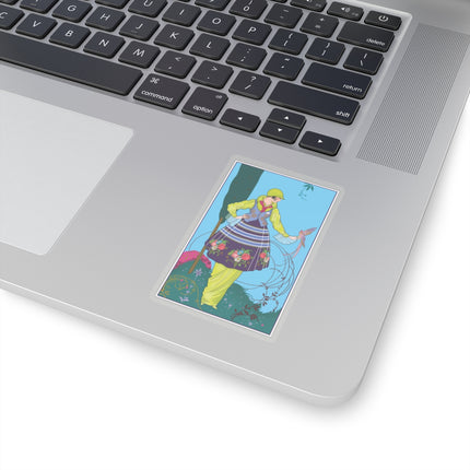Exquisite Elegance by Umberto Brunelleschi Kiss-Cut Stickers (4 Sizes)