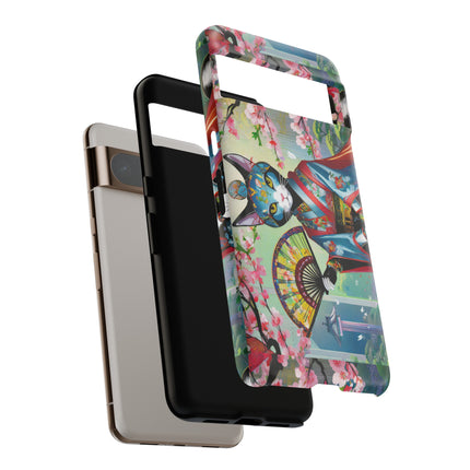 Cyberpunk Geisha Phone Cases