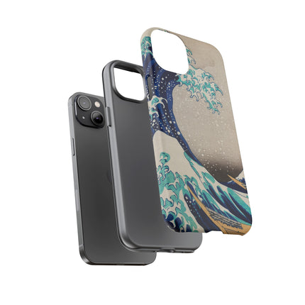 The Great Wave off Kanagawa by Katsushika Hokusai Phone Cases