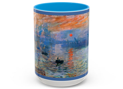 Sunrise by Claude Monet Colorful Mugs (11oz, 15oz)