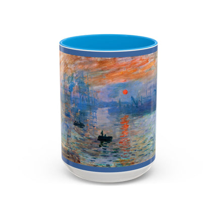Sunrise by Claude Monet Colorful Mugs (11oz, 15oz)