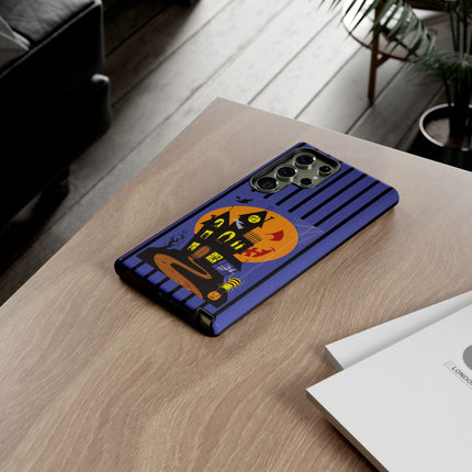 Halloween Night at the Haunted House Phone Cases