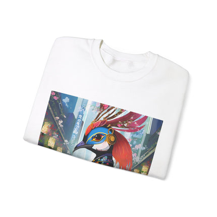 Techno Plumes Unisex Heavy Blend™ Crewneck Sweatshirt