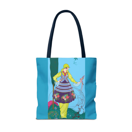 Exquisite Elegance by Umberto Brunelleschi Tote Bag (AOP)