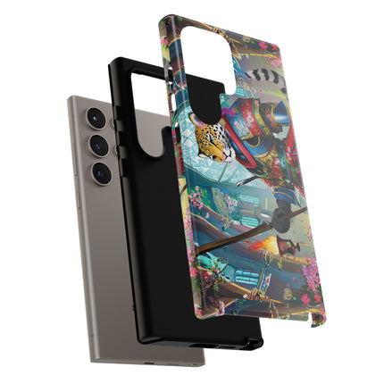 Cyberpunk Leopard Phone Cases