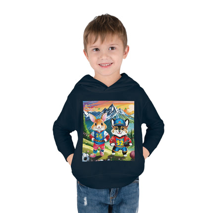 Animal Athletes Toddler Pullover Fleece Hoodie
