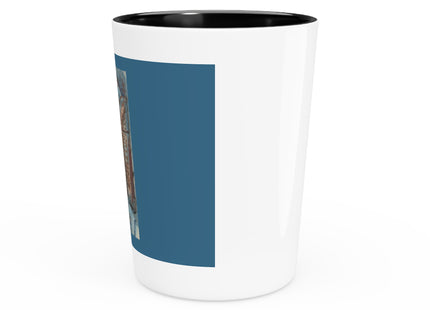 Gate in S. Miniato by Martin Monnickendam Ceramic Shot Glass