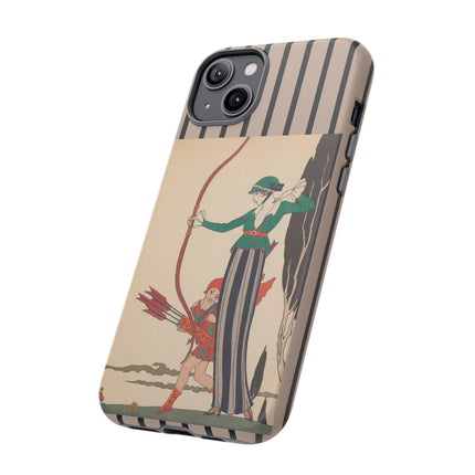 L'Arc Rouge by George Barbier Phone Cases
