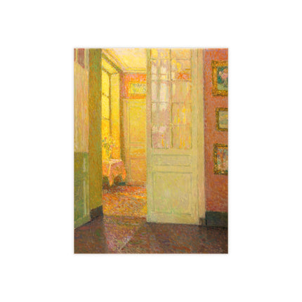 Interior, Window Light by Henri Le Sidaner Ceramic Tile