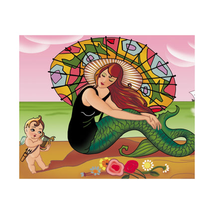 Siren Serenade Premium Matte horizontal posters