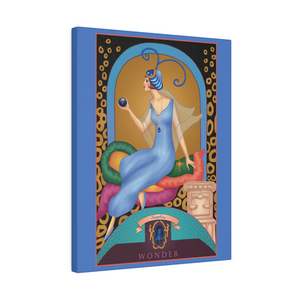 September & Sapphire – Sofia Chiostri’s Celestial Art Deco Canvas