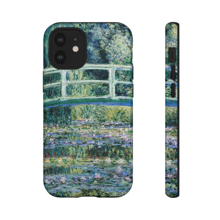Water Lilies and Japanese Bridge by Claude Monet Phone Cases