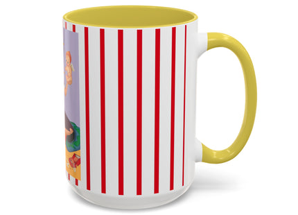 Art Deco Christmas Colorful Mugs (11oz, 15oz)