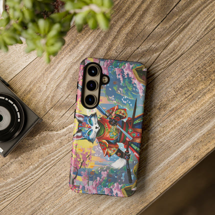 Cyberpunk Samurai Phone Cases