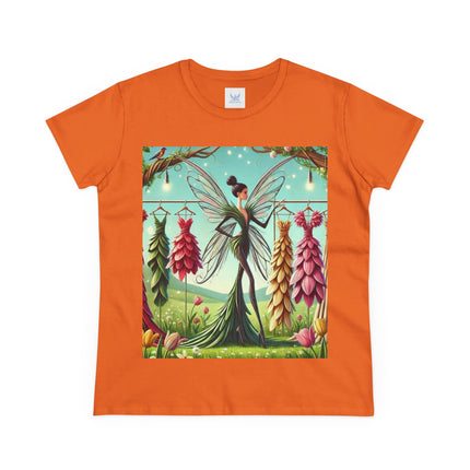 A Fairy Choosing Gowns Cotton Tee