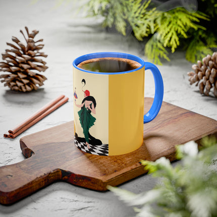 The Marionette Colorful Mugs – Theatrical Glamour & Cabaret Elegance