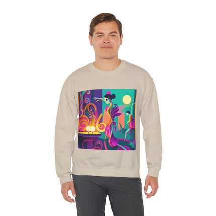 Dance of the Skeleton Ballerinas Unisex Heavy Blend™ Crewneck Sweatshirt
