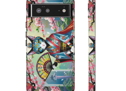 Cyberpunk Geisha Phone Cases